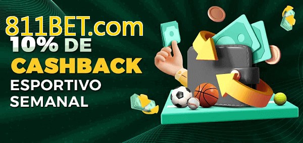 10% de bônus de cashback na 811BET.com